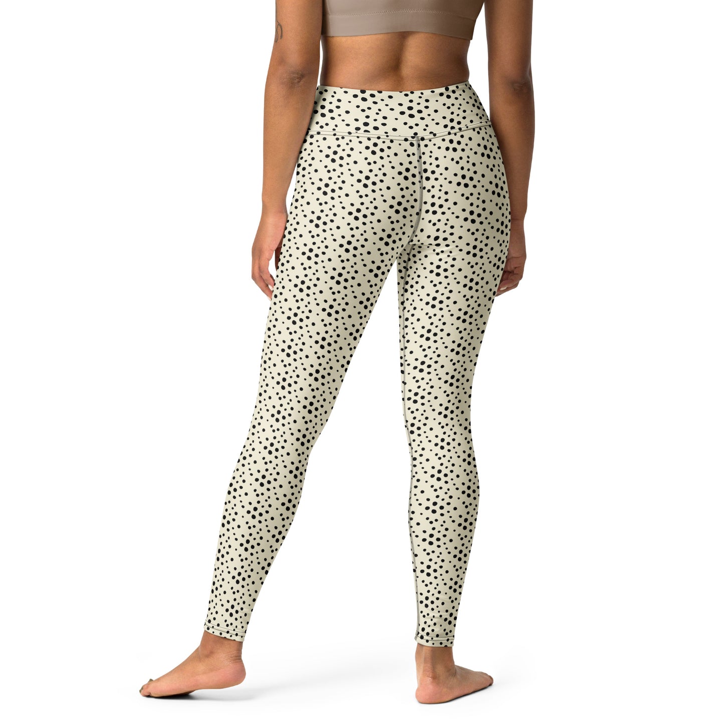 Miracles Yoga Leggings - Champagne