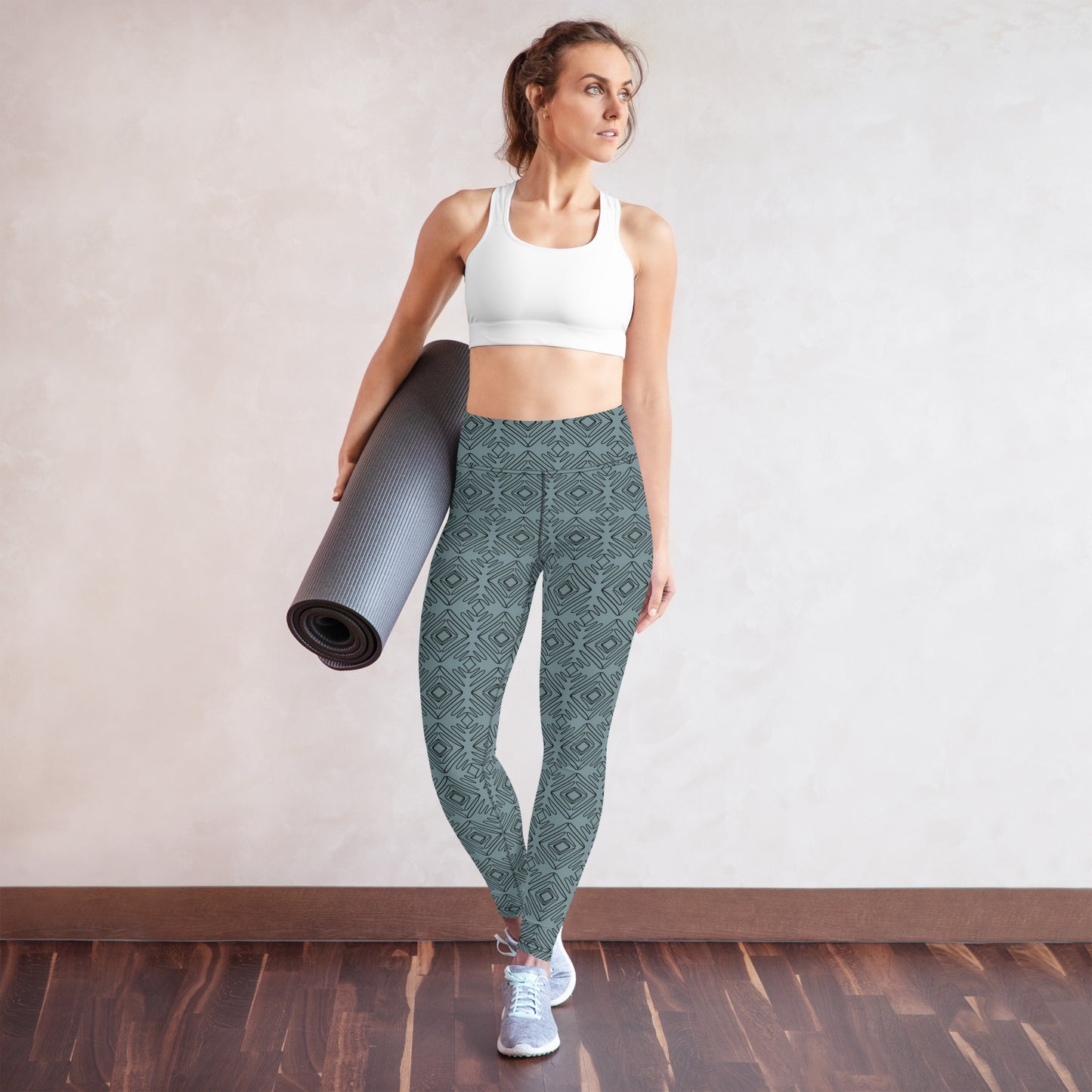 Balance Yoga Leggings - Eucalyptus