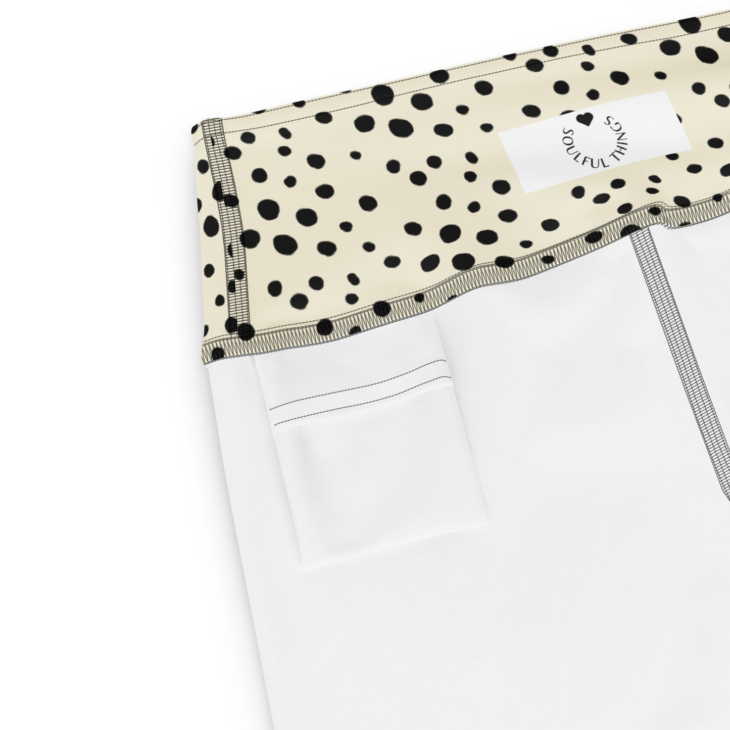 Miracles Yoga Leggings - Champagne