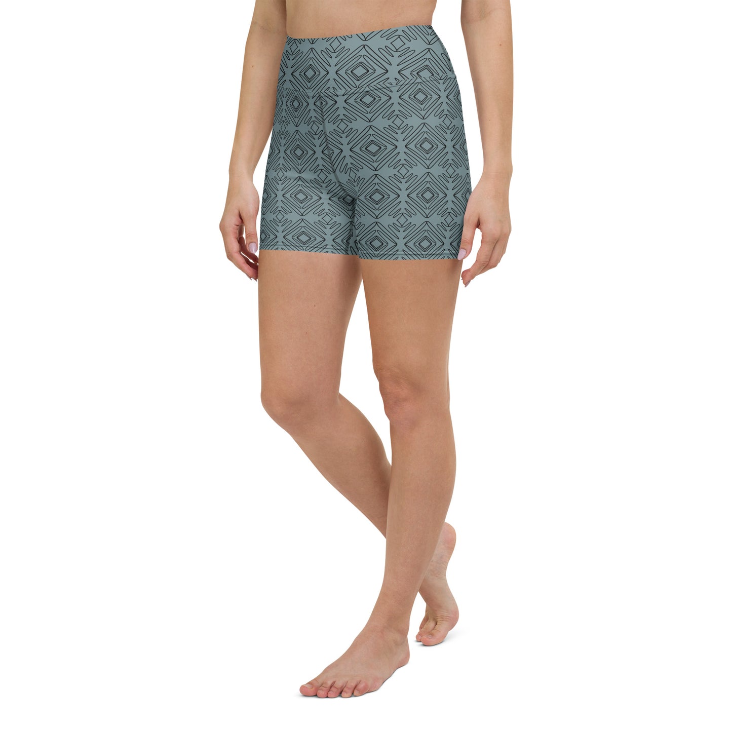 Balance Yoga Shorts - Eucalyptus