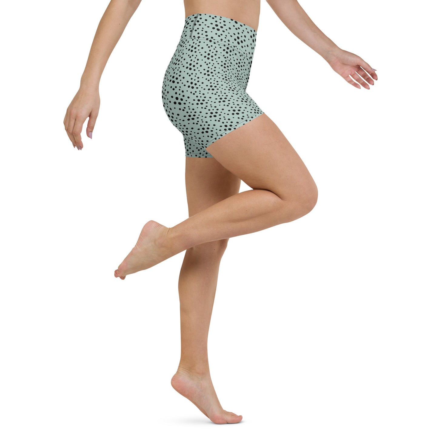 Miracles Yoga Shorts - Opal