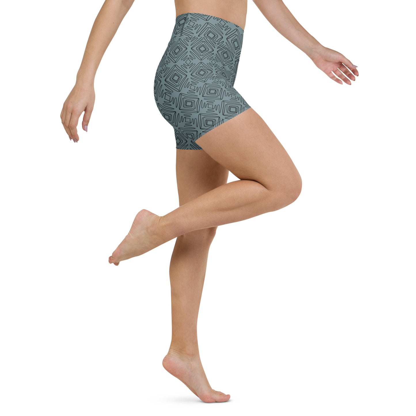 Balance Yoga Shorts - Eucalyptus