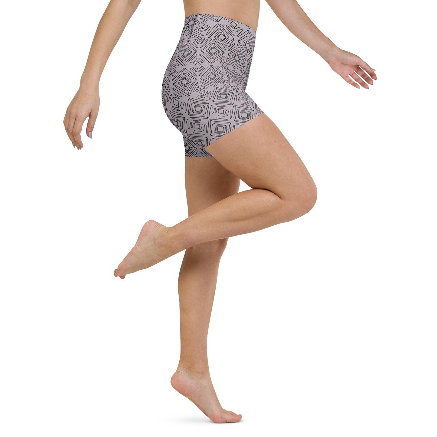 Balance Yoga Shorts - Mauve