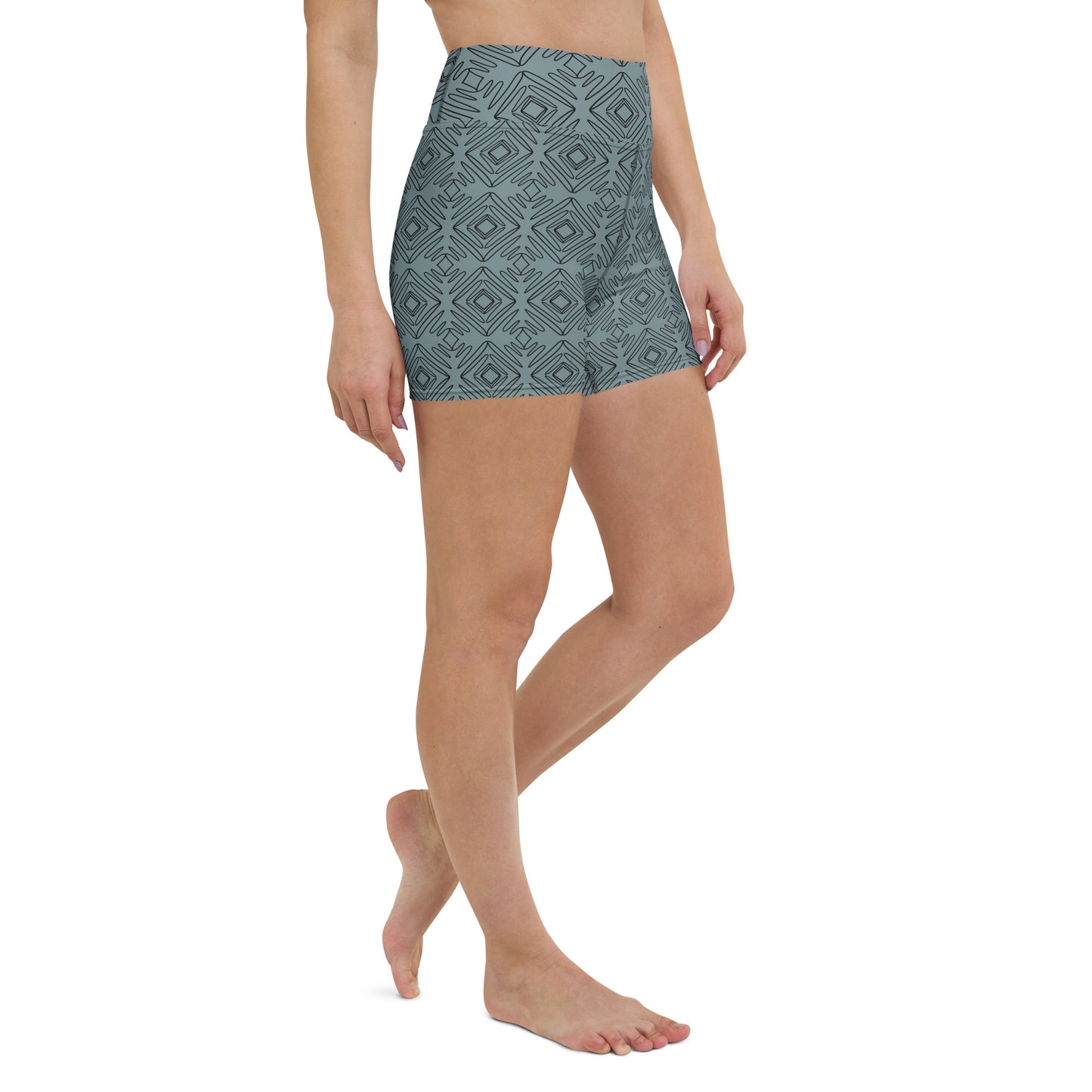 Balance Yoga Shorts - Eucalyptus