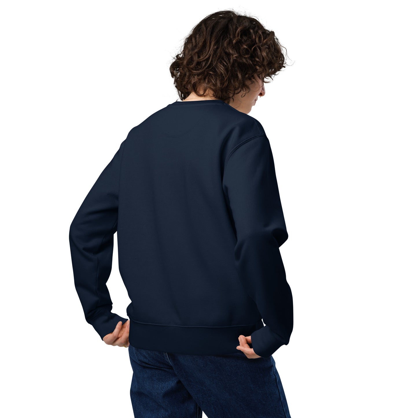 Sweatshirt Namasté - French Navy / Grey