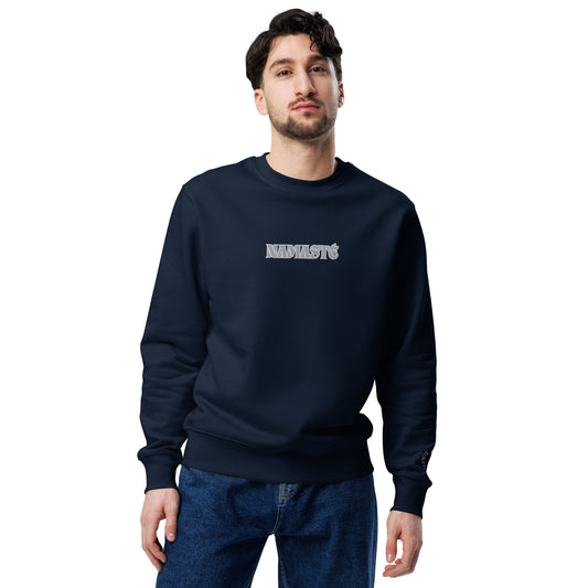 Sweatshirt Namasté - French Navy / Grey