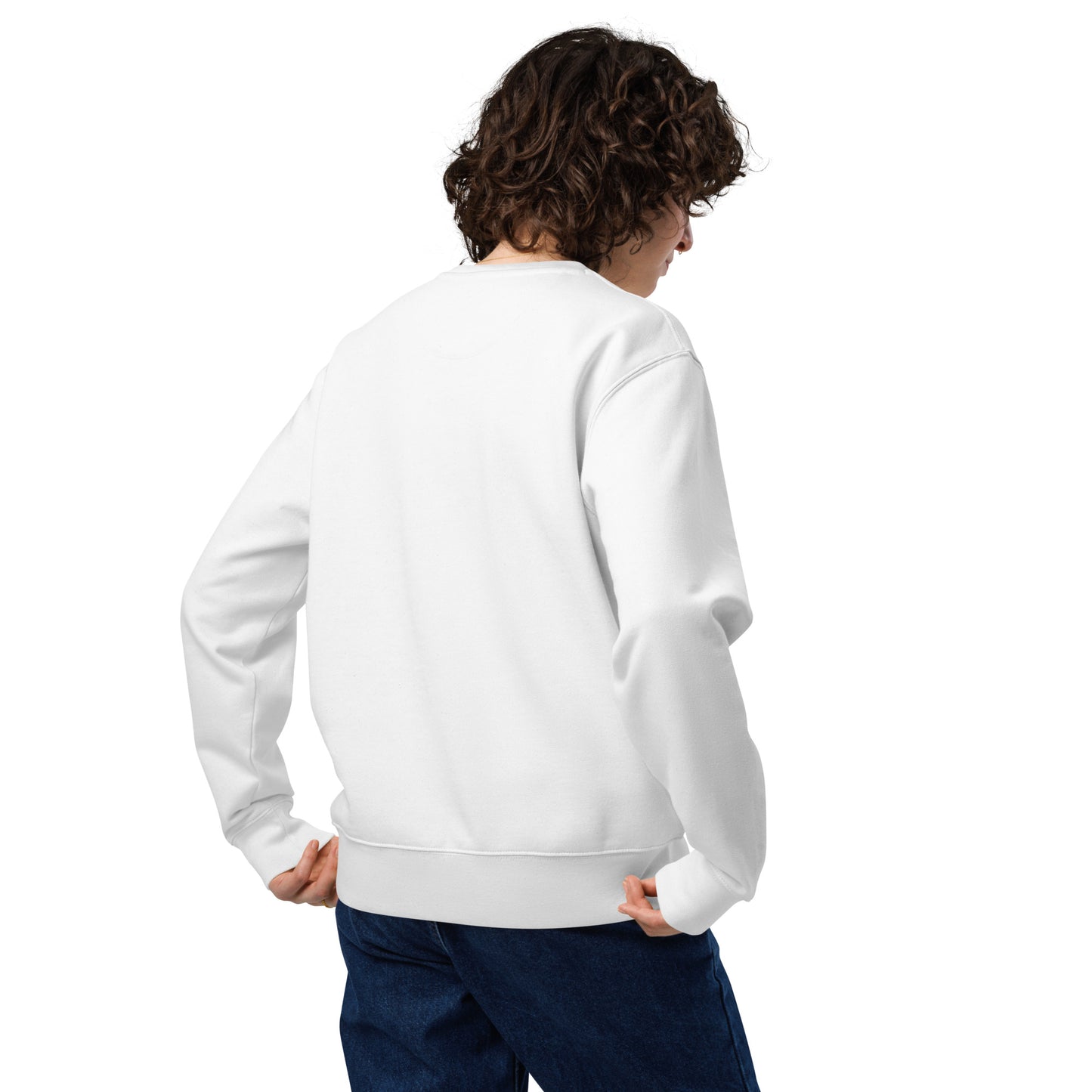 Sweatshirt Share your light - White / Pink