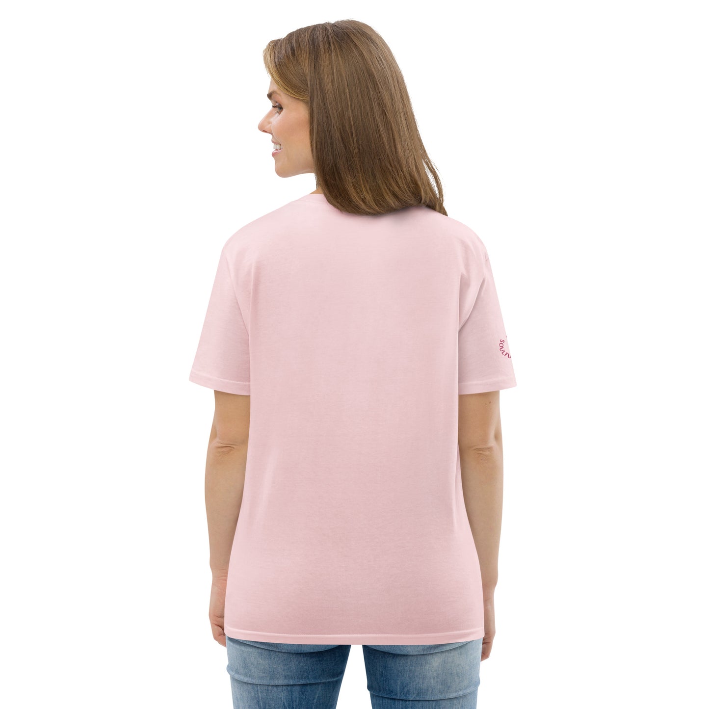 T-Shirt Share your light - Cotton Pink