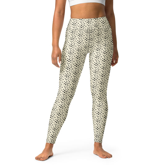 Miracles Yoga Leggings - Champagne