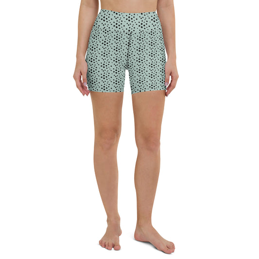 Miracles Yoga Shorts - Opal