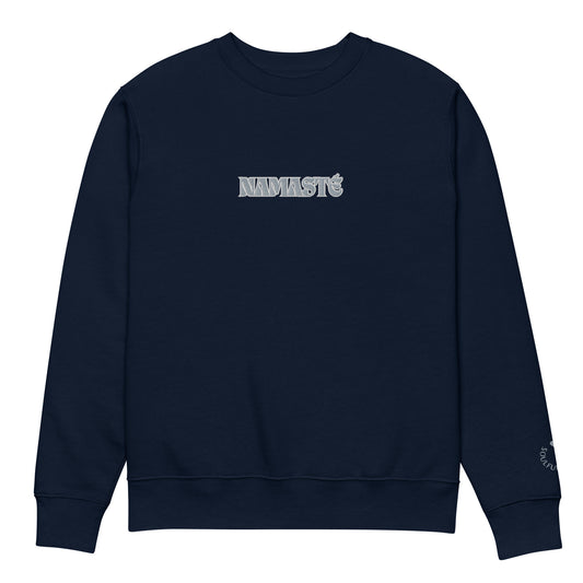 Sweatshirt Namasté - French Navy / Grey